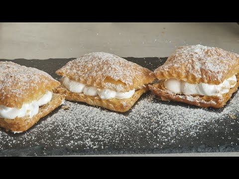 Видео: Очень вкусные и быстрые  пироженки с белковым кремом