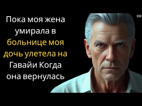 Видео: Пока моя жена умирала в больнице, моя дочь улетела на Гавайи. Когда она вернулась...