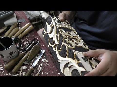 Видео: Художественная резьба по дереву с чего начать