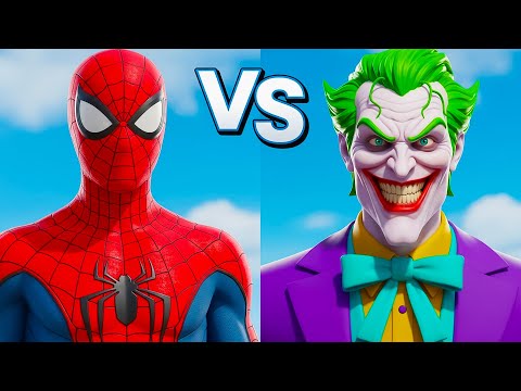 Видео: ЧЕЛОВЕК-ПАУК ПРОТИВ ДЖОКЕРА - ЭПИЧЕСКАЯ БИТВА СУПЕРГЕРОЕВ #1