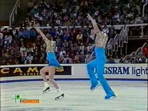 Видео: Гордеева-Гриньков, Чемпионат мира 1988