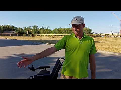 Видео: Запас хода (пробег) инвалидной коляски при маневрировании. Тест по правилам ГОСТ 7176-4 2015г.