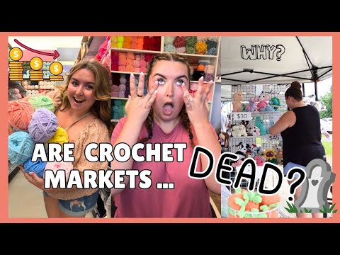Видео: VLOG | Рынок вязаных крючком товаров умер?