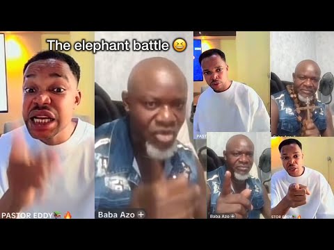 Видео: (Часть 2)😂Духовная битва между пастором Эдди и бабой Азо🙆‍♂️🤣(Сила переходит от силы к силе)😁Битв...