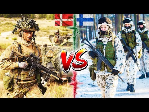 Видео: ФИНЛЯНДИЯ vs ДАНИЯ ⭐ Кто сильнее? СРАВНЕНИЕ АРМИЙ ⭐ Finnish army VS Danish armed force