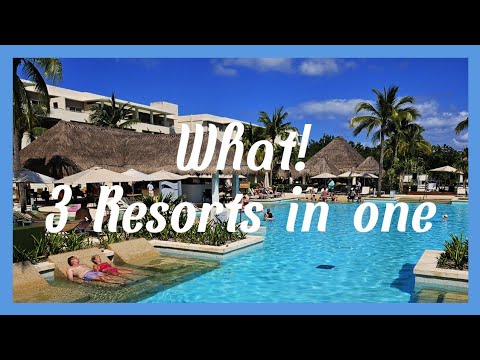 Видео: Paradisus Playa Del Carmen, 3 курорта в одном!