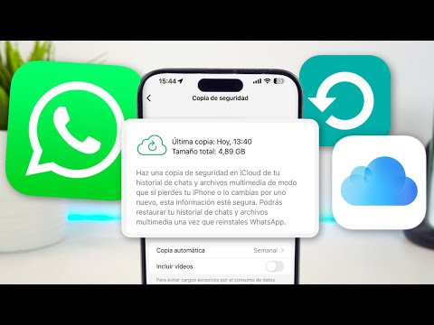 Видео: Резервное копирование WhatsApp на iPhone, сделайте это ПРАВИЛЬНО ✅