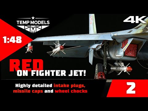 Видео: Temp Models всё для диорам #2: 3D-Печатные заглушки, колодки и колпаки ракет! | Новинки и анонсы!