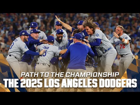 Видео: Вспомните путь «Доджерс» к чемпионству в Мировой серии в 2025 году