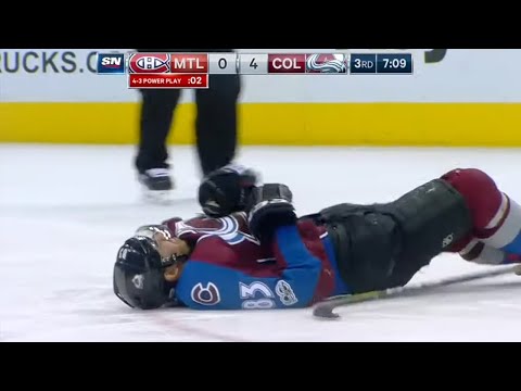 Видео: Когда ты блокируешь самый сильный бросок в истории НХЛ