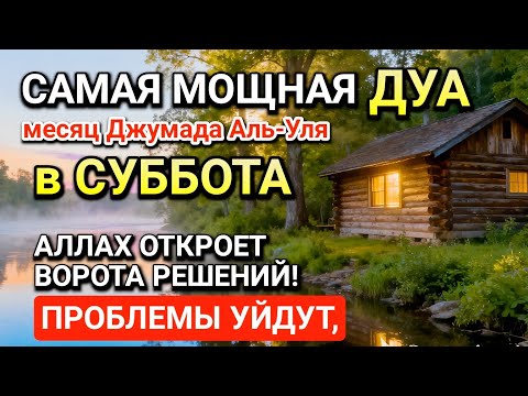 Видео: САМАЯ СИЛЬНАЯ ДУА в СУББОТА! РИЗК, БОГАТСТВО, УСПЕХ, СЧАСТЬЕ!