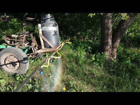 Видео: Огляд самого дешевого саморобного оприскувача для Мотоблока🔥