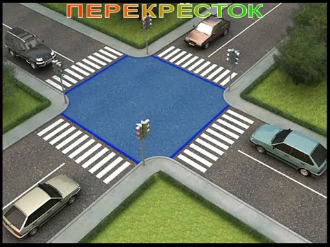 Видео: 11. Проезд перекрестков.