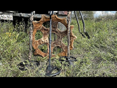 Видео: ТРАКИ! ЗВЕЗДОЧКИ! ЗАГРУЗИЛИ ДВЕ МАШИНЫ МЕТАЛЛОМ! МЕТАЛЛОКОП С НОЧЕВКОЙ!