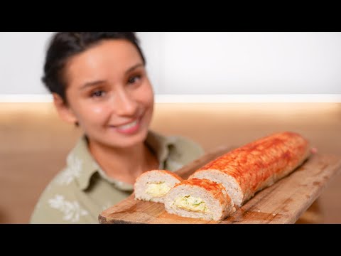 Видео: Советую СРОЧНО приготовить этот РУЛЕТ из ФАРША! Идеально подходит на Новый Год!