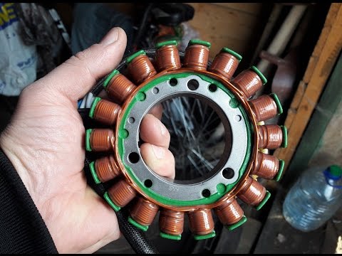 Видео: Почему сгорает статор генератора Suzuki Boulevard С90Т?