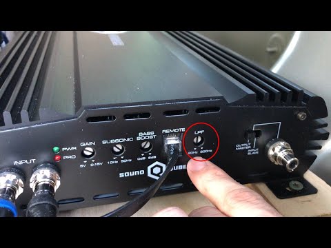 Видео: НАСТРОЙКА ФНЧ НА ВАШЕМ УСИЛИТЕЛЕ И ГОЛОВНОМ УСТРОЙСТВЕ