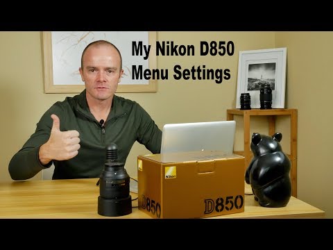 Видео: Начальная настройка меню Nikon D850