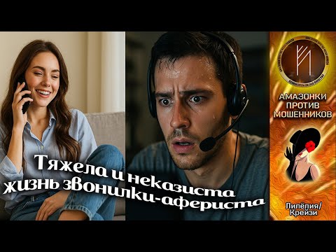 Видео: Лилёлия. Тяжела и неказиста жизнь звонилки-афериста. Телефонное мошенничество