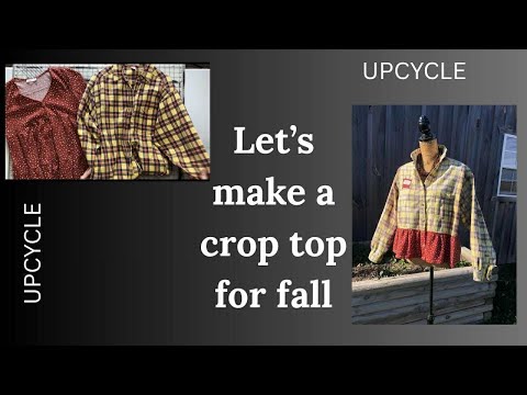 Видео: Быстро и легко переделываемый осенний укороченный топ