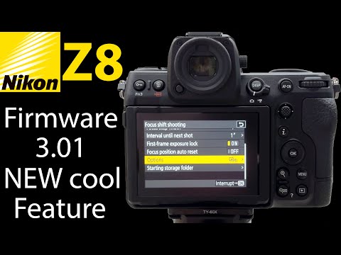 Видео: Демонстрация основных функций НОВОЙ прошивки Nikon Z8 3.01