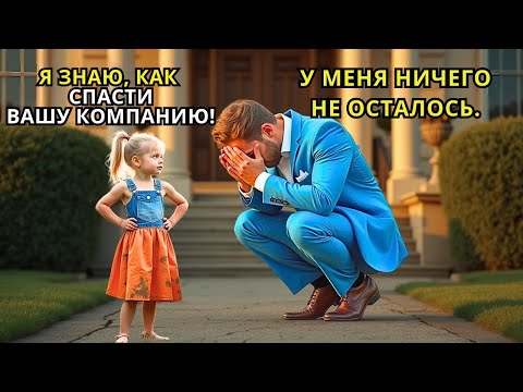Видео: Все СМЕЯЛИСЬ, когда миллионер-БАНКРОТ усыновил БЕЗДОМНУЮ девочку… Пока не узнал, что она ГЕНИЙ!
