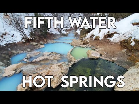 Видео: Поход к горячим источникам Fifth Water (Даймонд-Форк) | Природные горячие источники, Юта