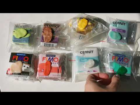 Видео: Сравнение полимерной глины