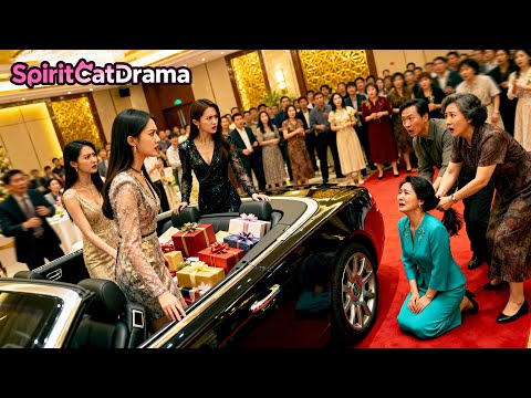 Видео: Три богатые дочери защищают мать! Бедная мама вернулась на пир, дочери поразили роскошью! #наказатьп