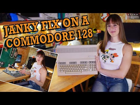 Видео: Кто-то пытался починить этот Commodore 128 (и потерпел неудачу)