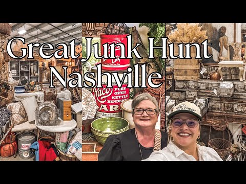Видео: Great Junk Hunt, Нэшвилл: осенняя выставка + тур и доставка