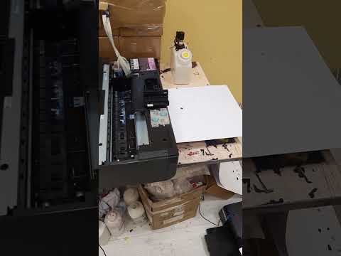 Видео: Современные принтеры ДТФ. Epson l18050, l8050, l8180, xp 15000, p700. Принимаю заказы на переделку.