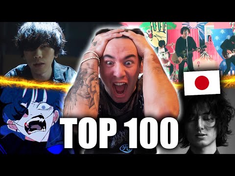 Видео: Американская реакция на 100 самых прослушиваемых песен в Японии🔥