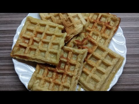 Видео: Готовим яблочные вафли с корицей!