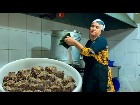 Видео: Хасип. Вкусная Колбаса из Бараньих Кишок | Популярная Уличная Еда