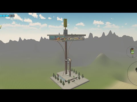 Видео: Показываю свою башню вид на небо 