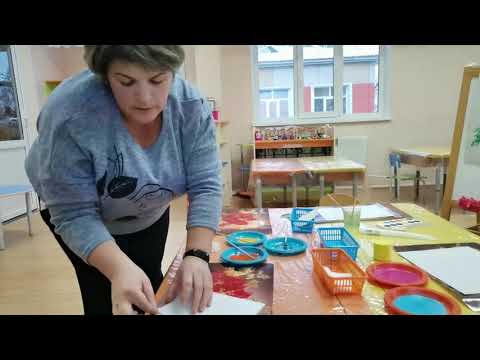 Видео: Мастер-класс "Нетрадиционные техники рисования"