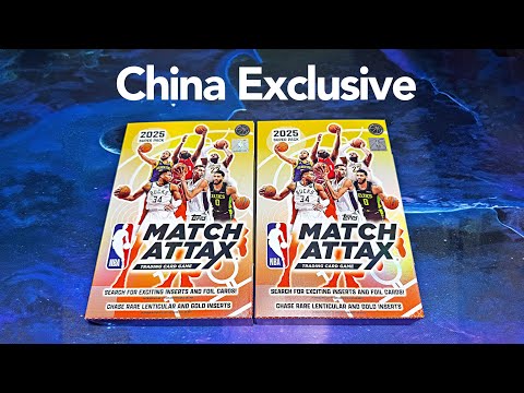 Видео: Новинка и дёшево! Открываем 4 коробки баскетбольных карточек Topps Match Attax НБА 2025-26