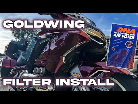 Видео: Как установить воздушный фильтр на Honda Goldwing 2023 года