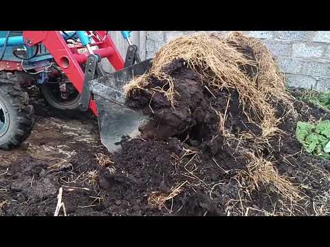 Видео: Возим перегной