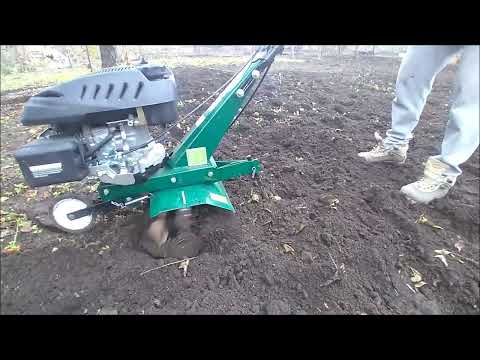 Видео: Мото культиватор  Iron Angel GT45 честный обзор,пробуем в работе