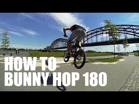 Видео: How to 180 bunny hop BMX/MTB - Как сделать банни-хоп 180 на BMX | Школа BMX Online #2 Дима Гордей