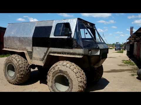 Видео: Новый вездеход KREPYSH ( Лесник ) . Этапы сборки ч.6