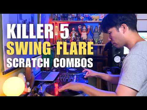 Видео: Изучите 5 комбинаций Swing Flare Scratch (шаг за шагом)