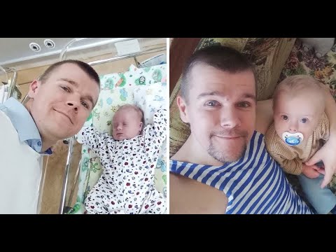 Видео: Русский мужчина в одиночку растит сына с синдромом Дауна