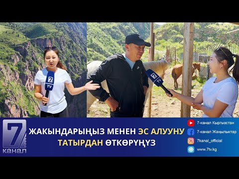 Видео: ЖАКЫНДАРЫҢЫЗ МЕНЕН ЭС АЛУУНУ ТАТЫРдан ӨТКӨРҮҢҮЗ