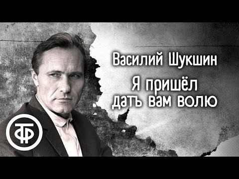 Видео: Василий Шукшин. Я пришел дать вам волю. Страницы романа. Читает Михаил Ульянов (1987-88)