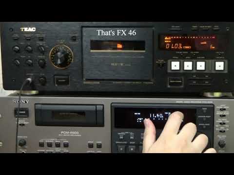 Видео: Кассетная дека TEAC V-6030S, проба на запись б.у. кассет That's FX, That's CD-II и SONY METAL-XR