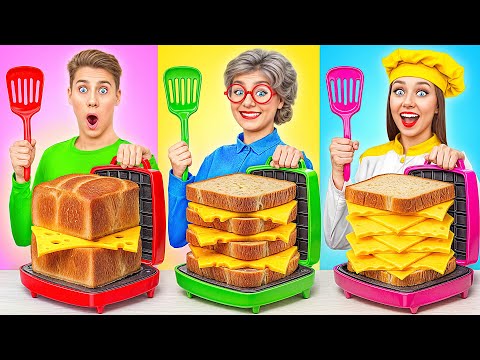 Видео: Кулинарный Челлендж: Я против Бабушки | Вкусные Кухонные Лайфхаки от Multi DO Joy