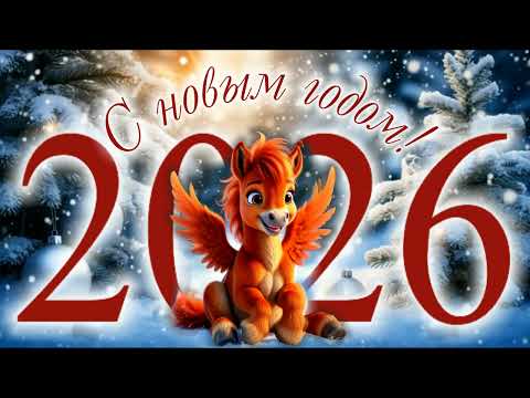 Видео: С Новым годом 2026 футаж